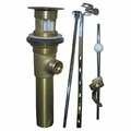 Beautyblade 03-4625 Polished Brass Plated Lavatory Pop Up Drain Assembly - Polished Brass - 1.25 in. BE3243066